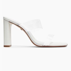 NIB Schutz Ariella 100MM Transparent Sandals in 8.5